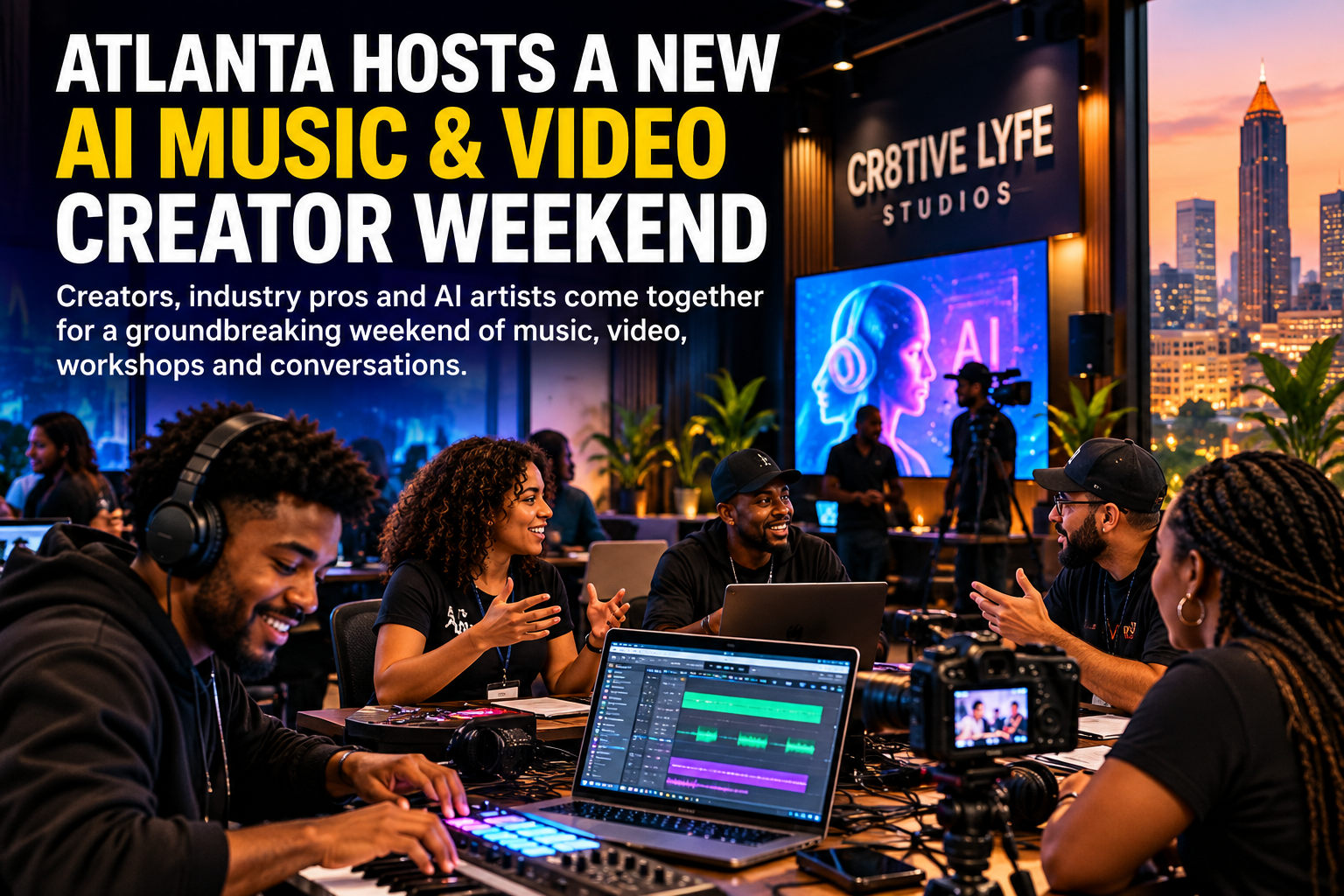 AI Music Moves Beyond the Bedroom: Atlanta Hosts a New Creator Weekend